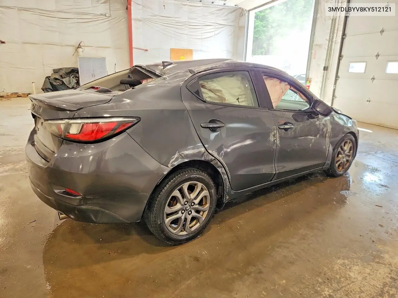 2019 Toyota Yaris Le VIN: 3MYDLBYV8KY512121 Lot: 60888716