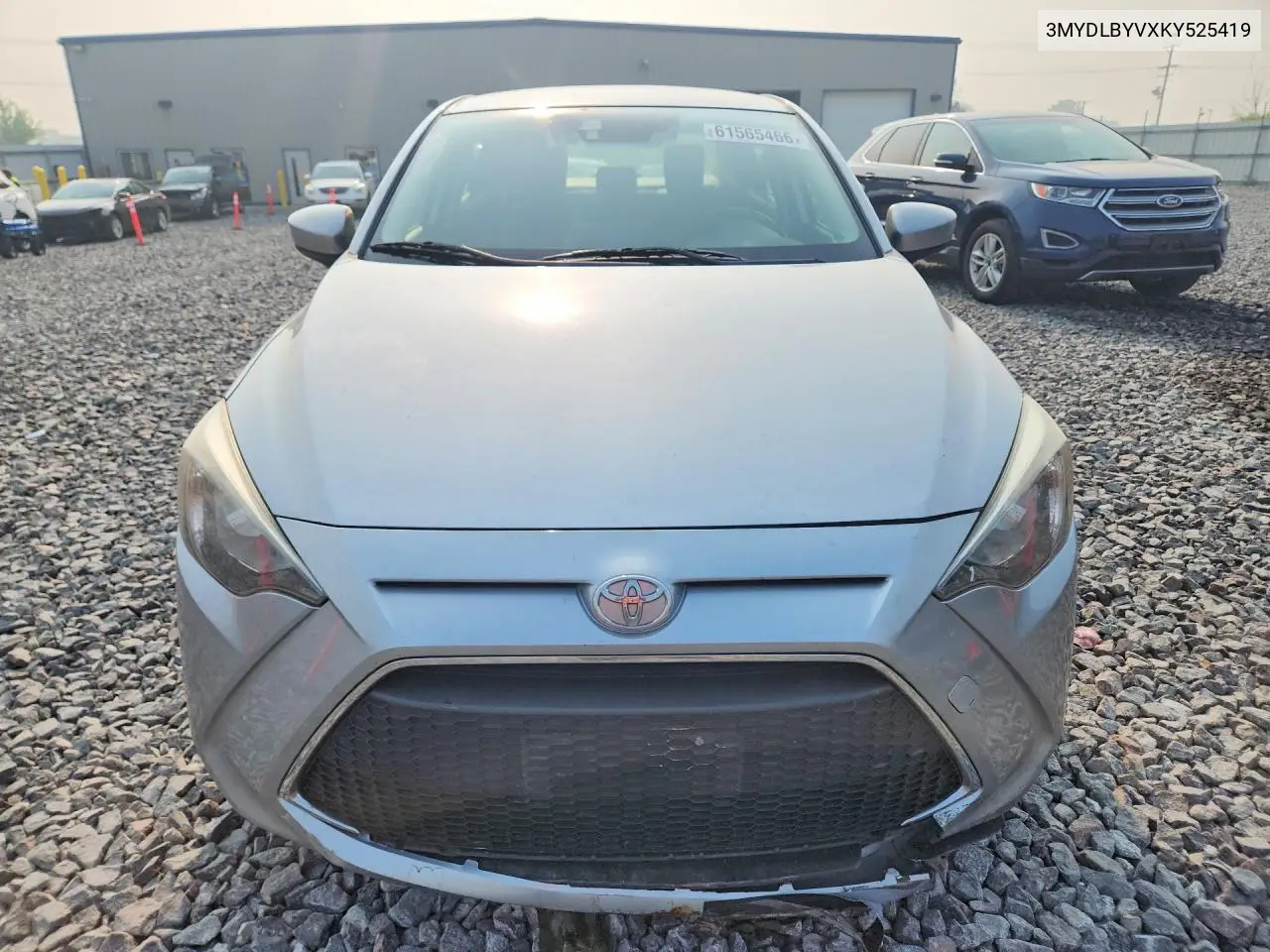 2019 Toyota Yaris L VIN: 3MYDLBYVXKY525419 Lot: 61565466