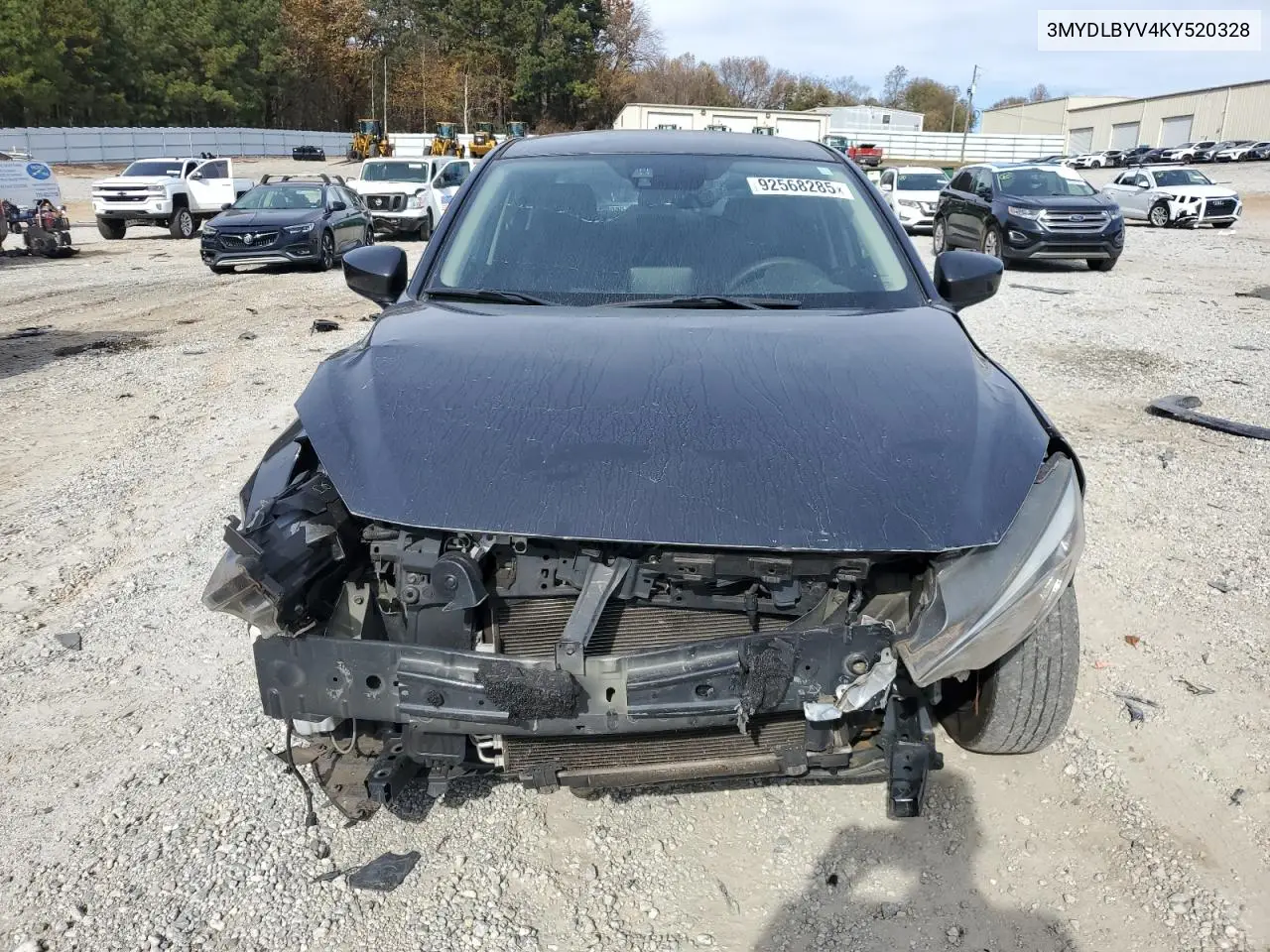 3MYDLBYV4KY520328 2019 Toyota Yaris L