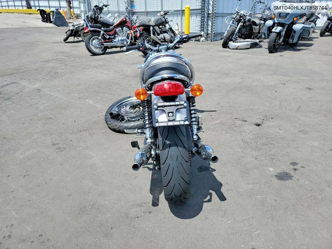 2018 Triumph Motorcycle Bonneville T120 VIN: SMTD40HLXJT858744 Lot: 54826356