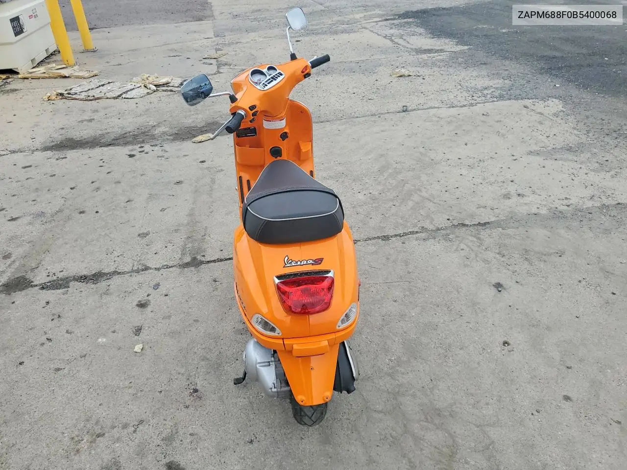 2011 Vespa Lx 150Ie VIN: ZAPM688F0B5400068 Lot: 59801326
