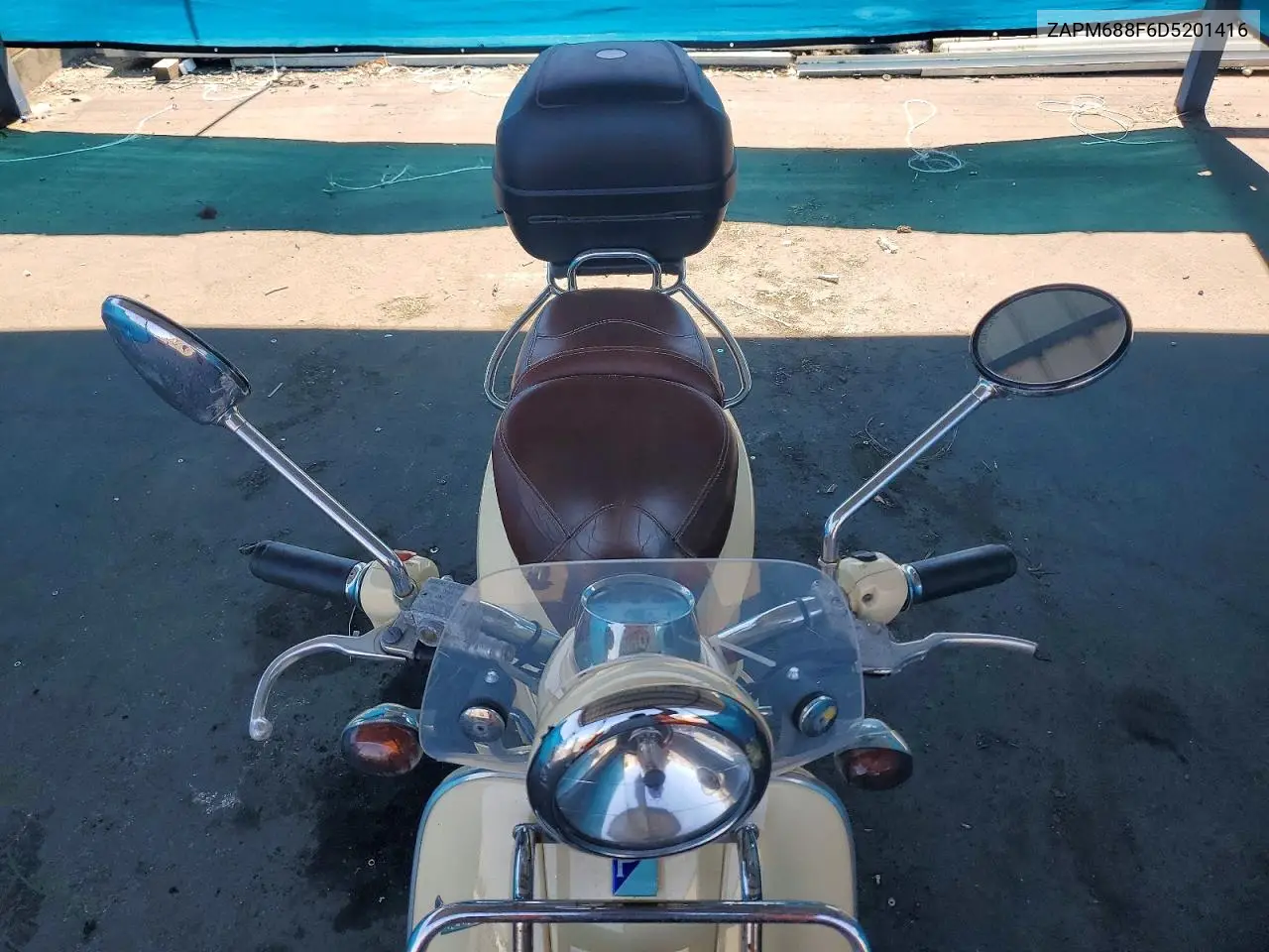 2013 Vespa Lx 150Ie VIN: ZAPM688F6D5201416 Lot: 58209986