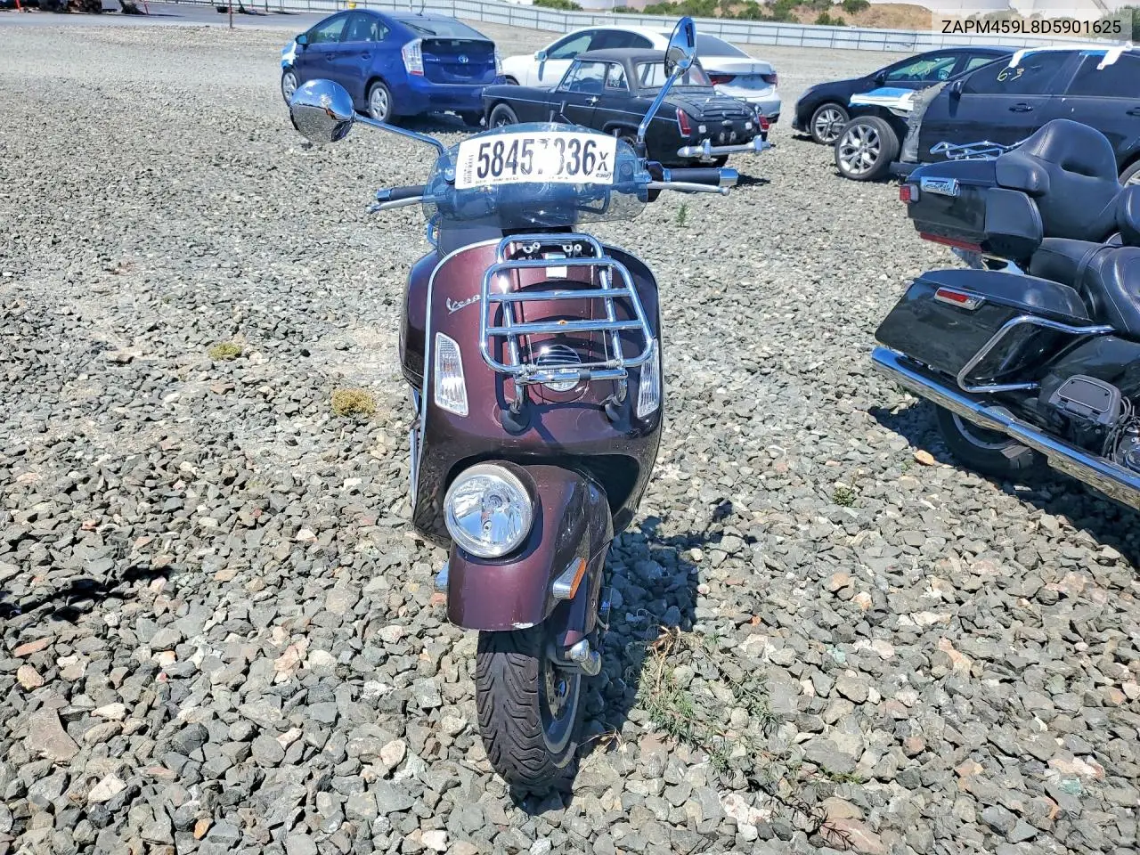 2013 Vespa Gts 300 Super VIN: ZAPM459L8D5901625 Lot: 58457336