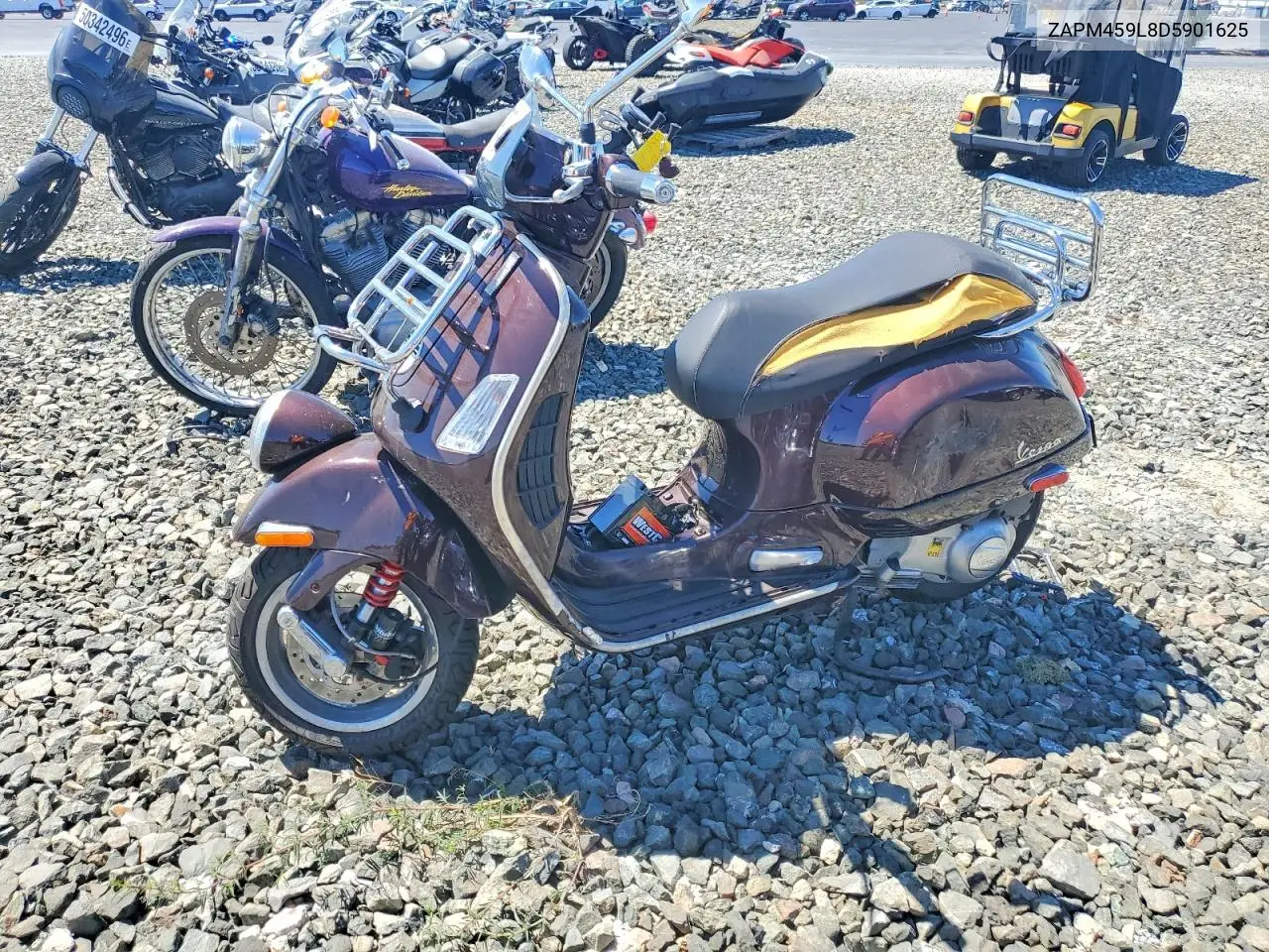 2013 Vespa Gts 300 Super VIN: ZAPM459L8D5901625 Lot: 58457336