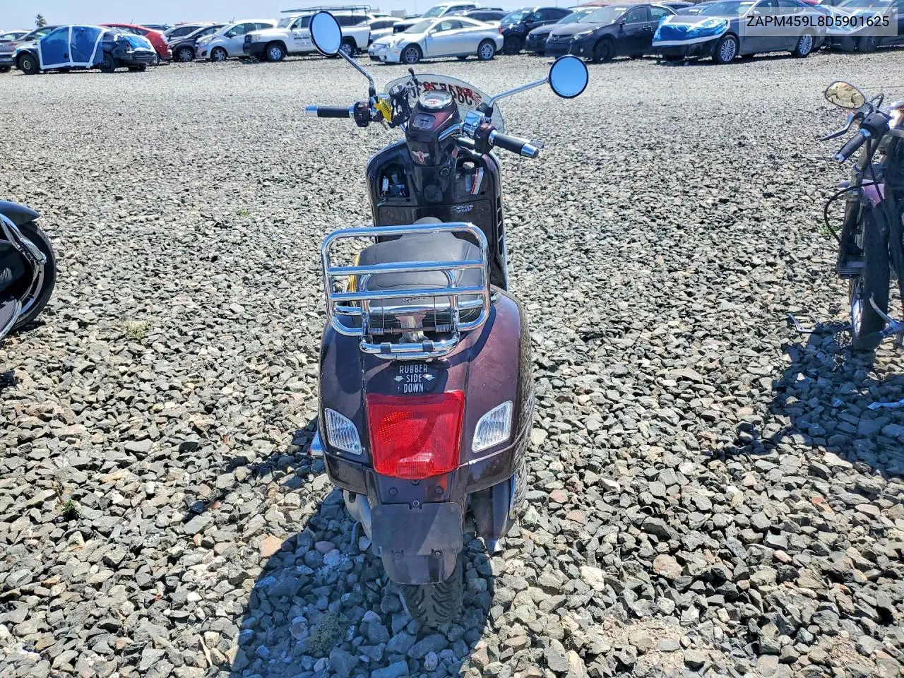 2013 Vespa Gts 300 Super VIN: ZAPM459L8D5901625 Lot: 58457336