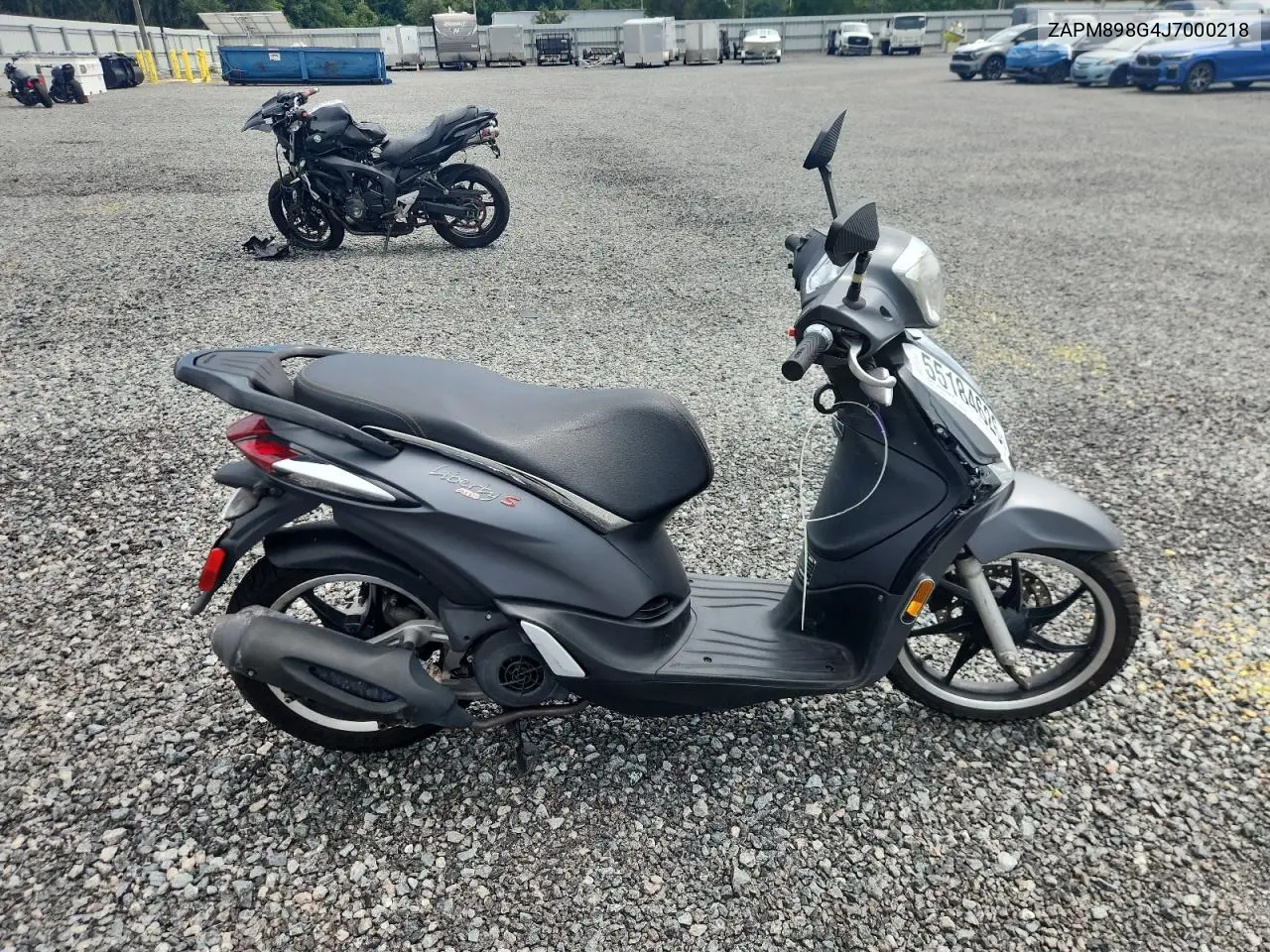 2018 Piaggio 150Cc VIN: ZAPM898G4J7000218 Lot: 55184626