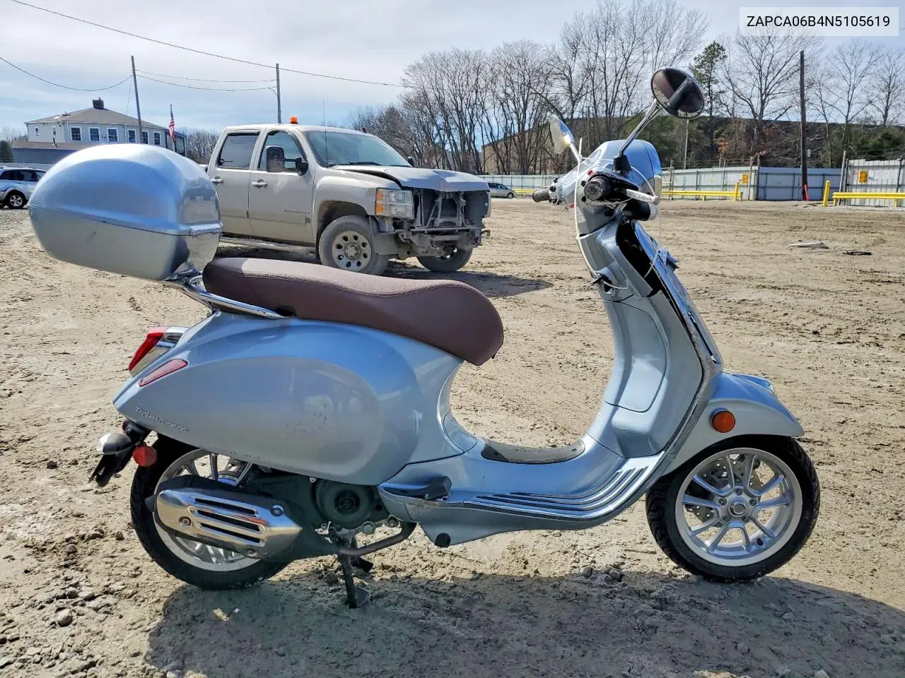 2022 Vespa Primavera 50 4V Ie VIN: ZAPCA06B4N5105619 Lot: 46750766