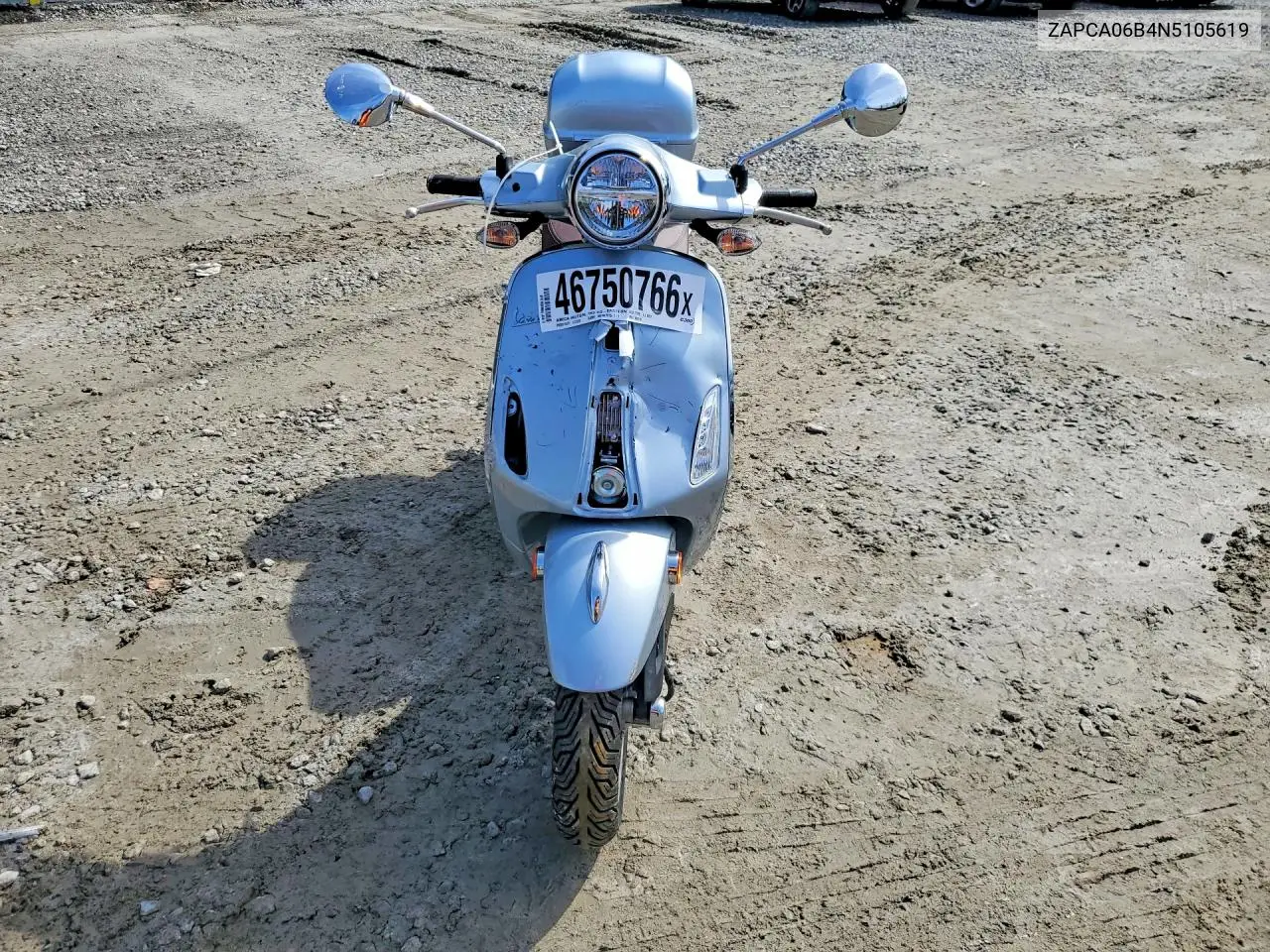 2022 Vespa Primavera 50 4V Ie VIN: ZAPCA06B4N5105619 Lot: 46750766