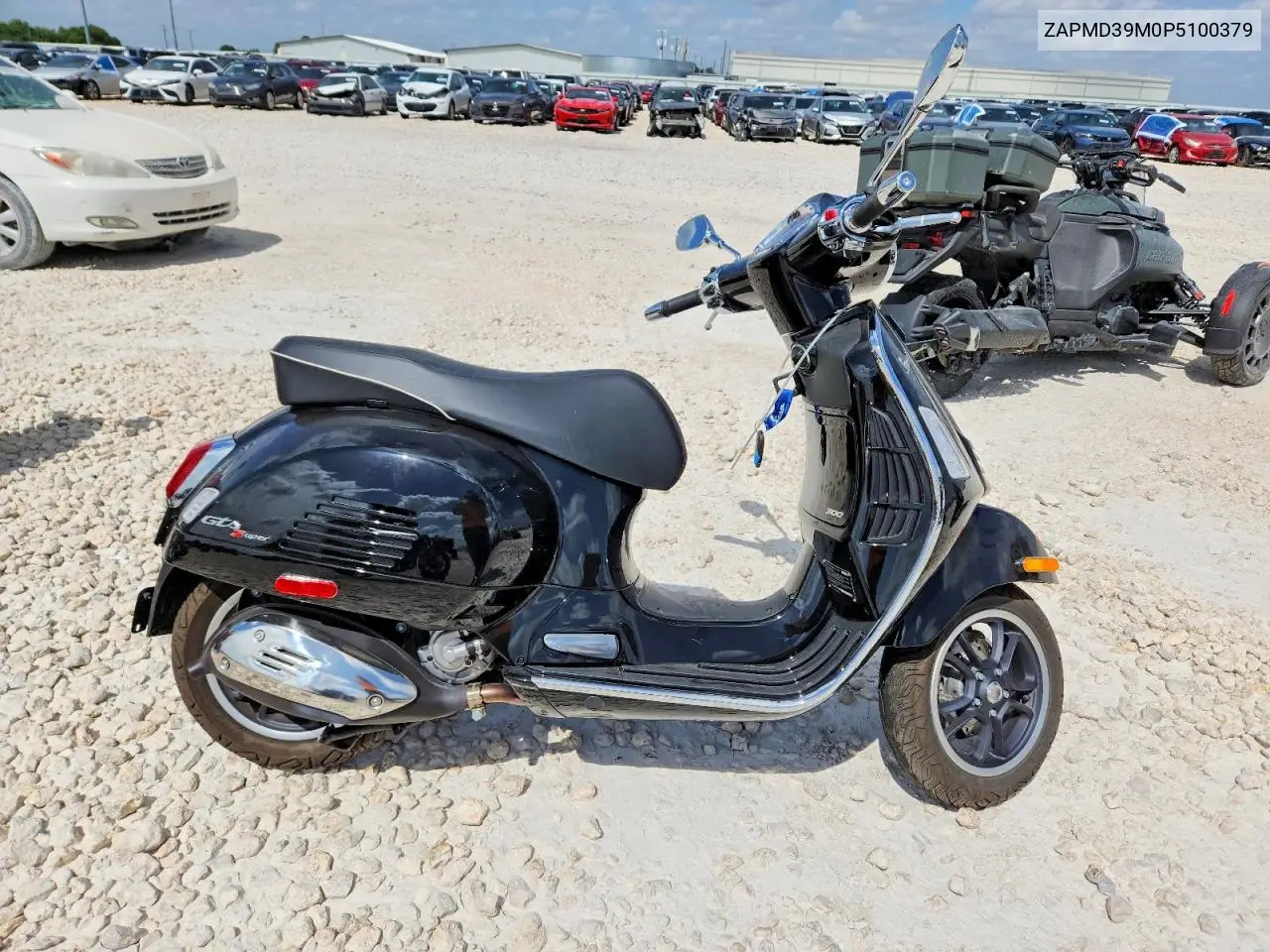 2023 Vespa Gts/Sei Giorni 300 VIN: ZAPMD39M0P5100379 Lot: 60021746