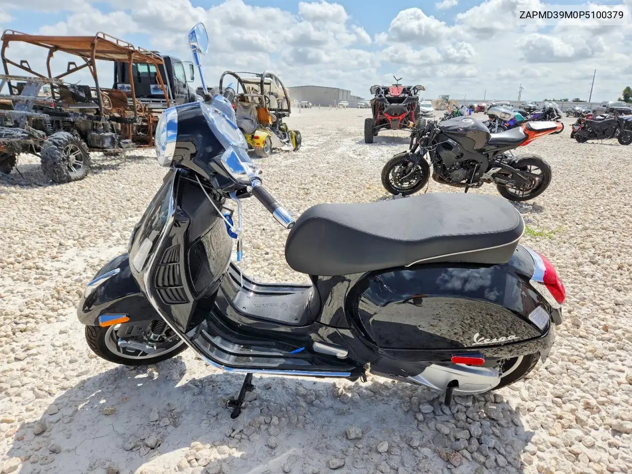 2023 Vespa Gts/Sei Giorni 300 VIN: ZAPMD39M0P5100379 Lot: 60021746
