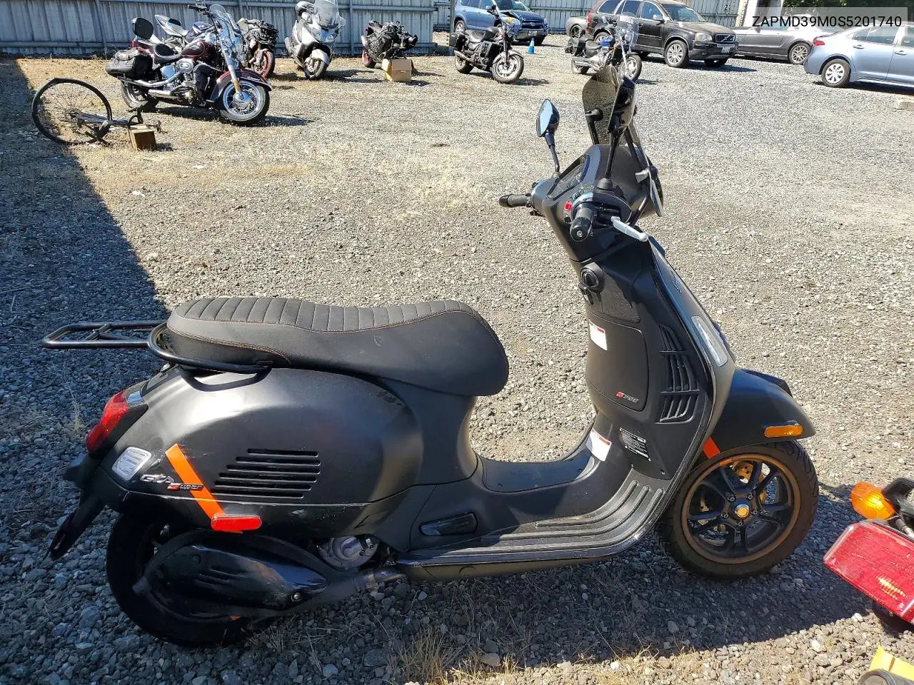 2025 Vespa Gts/Sei Giorni 300 VIN: ZAPMD39M0S5201740 Lot: 60829986