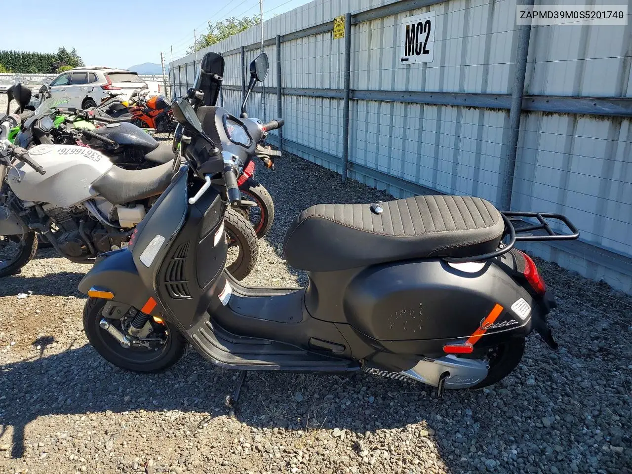 2025 Vespa Gts/Sei Giorni 300 VIN: ZAPMD39M0S5201740 Lot: 60829986