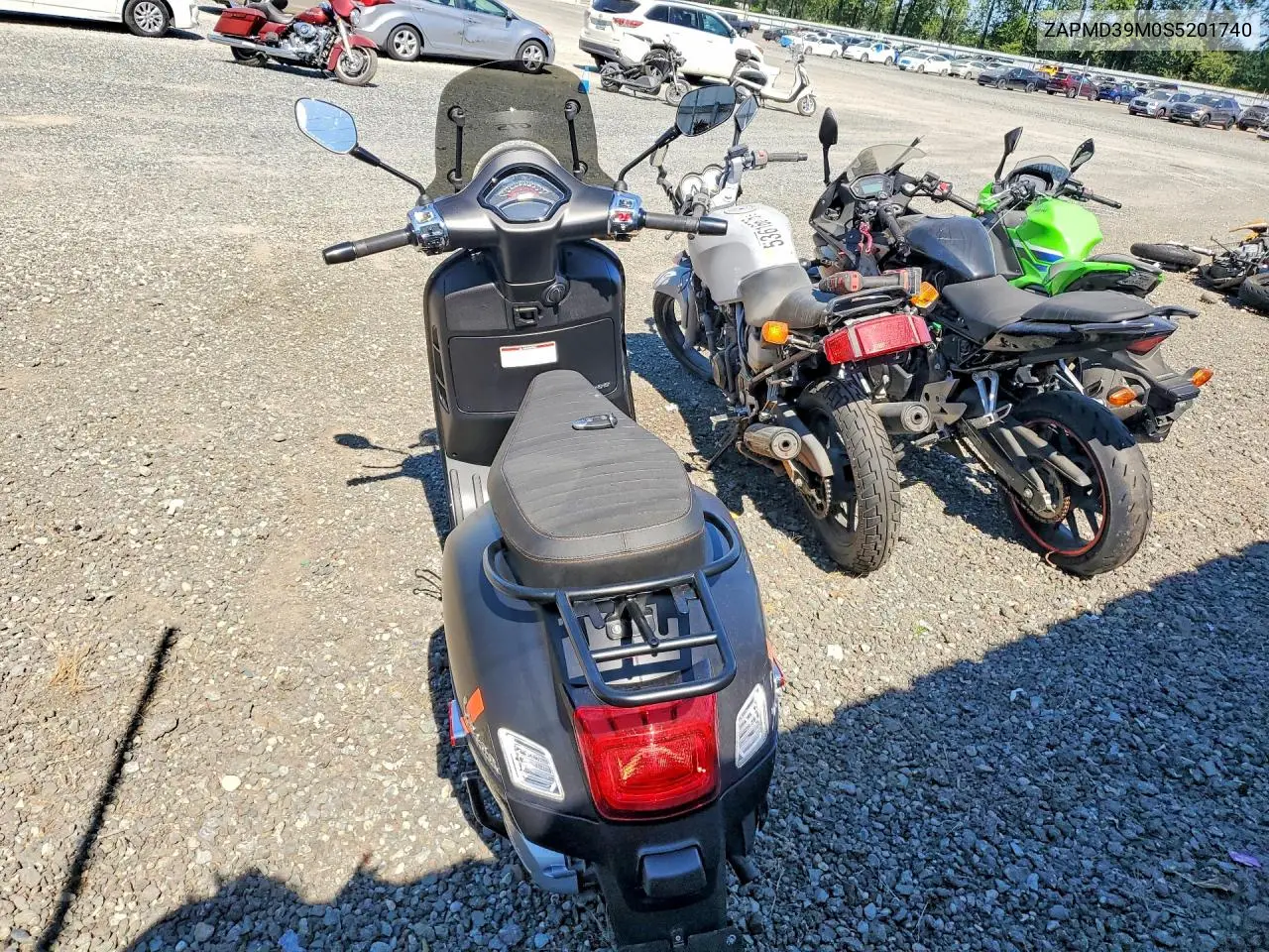 2025 Vespa Gts/Sei Giorni 300 VIN: ZAPMD39M0S5201740 Lot: 60829986