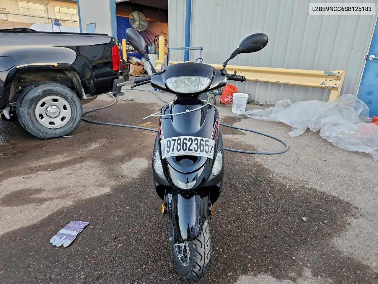 2025 Vespa 49Cc VIN: L2BB9NCC6SB125183 Lot: 97862365