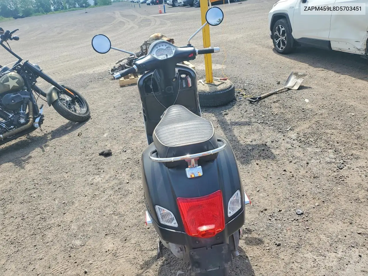 2013 Vespa Gts 300 Super VIN: ZAPM459L8D5703451 Lot: 59247396