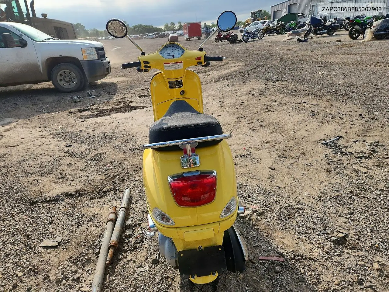 2008 Vespa Lx 50 VIN: ZAPC386B885007903 Lot: 59005606