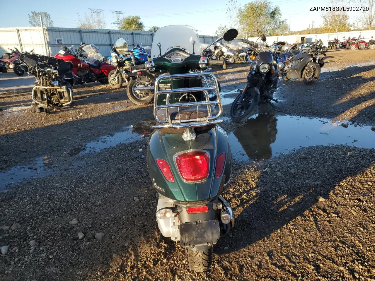 2020 Vespa Primavera VIN: ZAPM818G7L5902720 Lot: 78470245