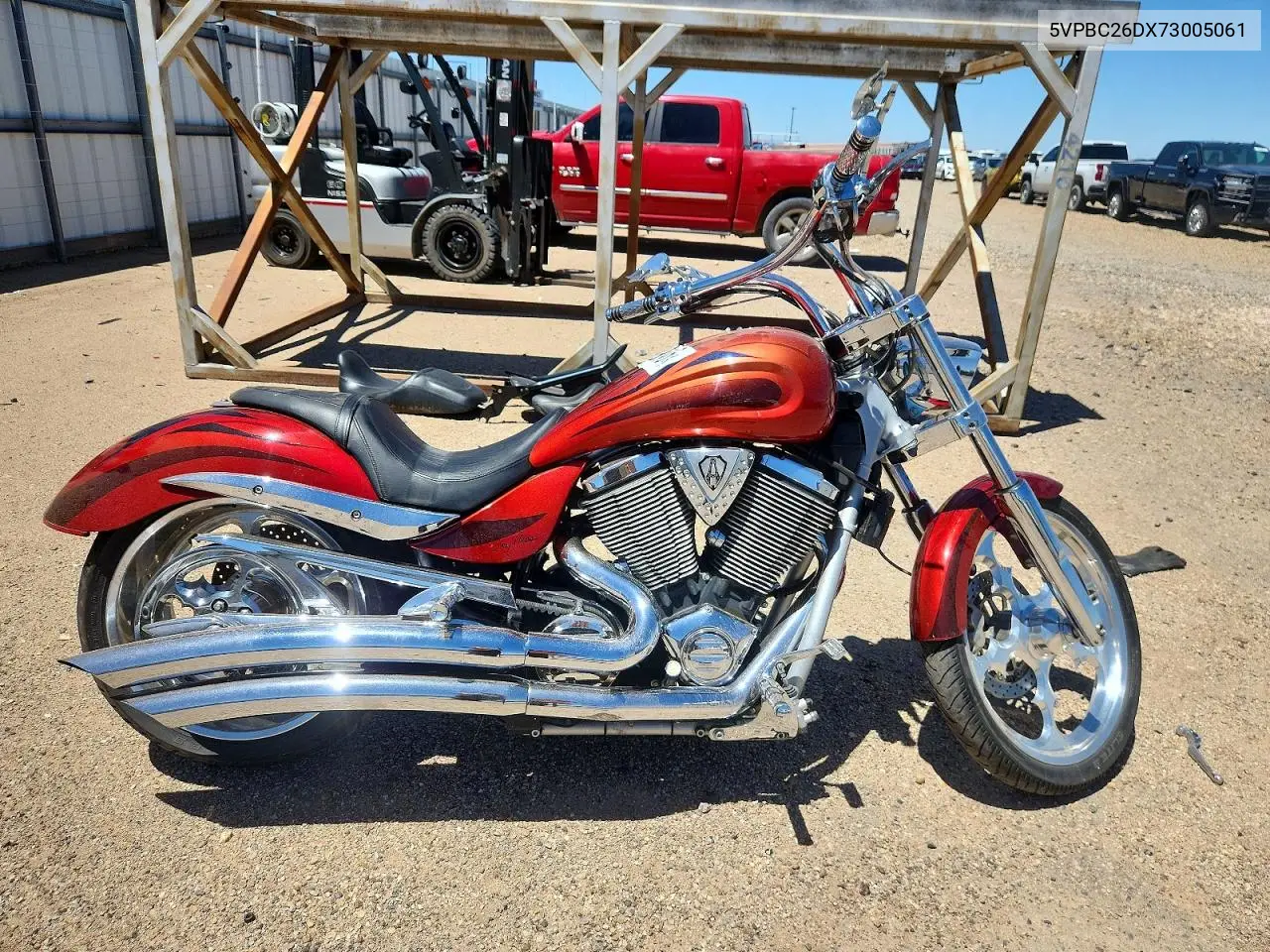 2007 Victory Motorcycles Ness Jackpot VIN: 5VPBC26DX73005061 Lot: 57539946