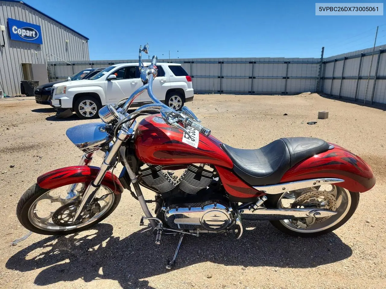 2007 Victory Motorcycles Ness Jackpot VIN: 5VPBC26DX73005061 Lot: 57539946