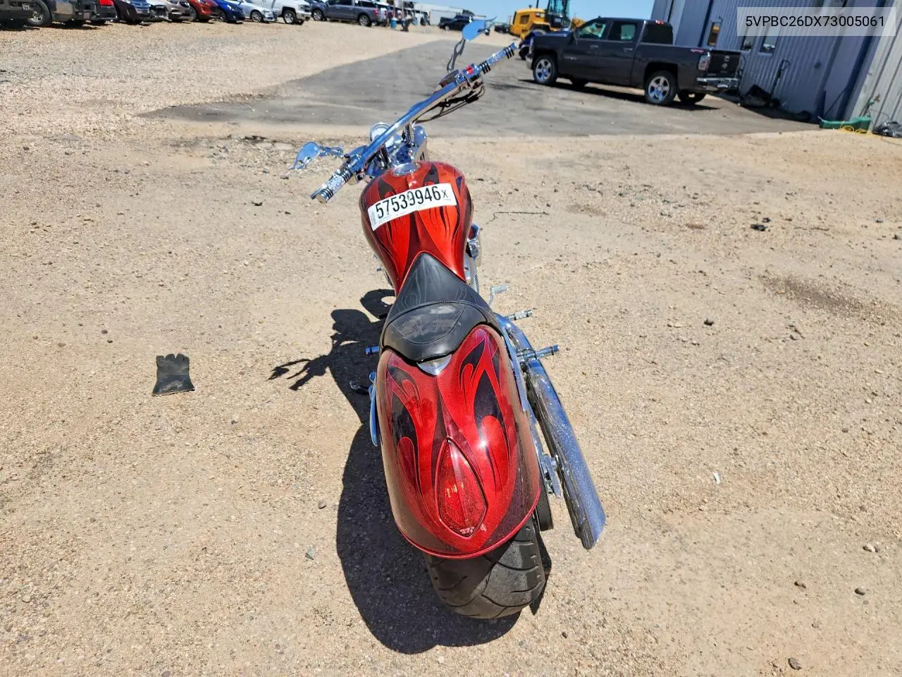 2007 Victory Motorcycles Ness Jackpot VIN: 5VPBC26DX73005061 Lot: 57539946