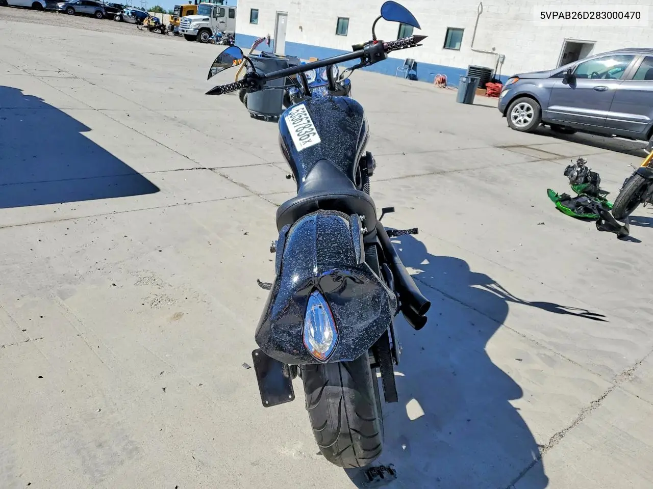 2008 Victory Motorcycles Vegas 8-Ball VIN: 5VPAB26D283000470 Lot: 53567836