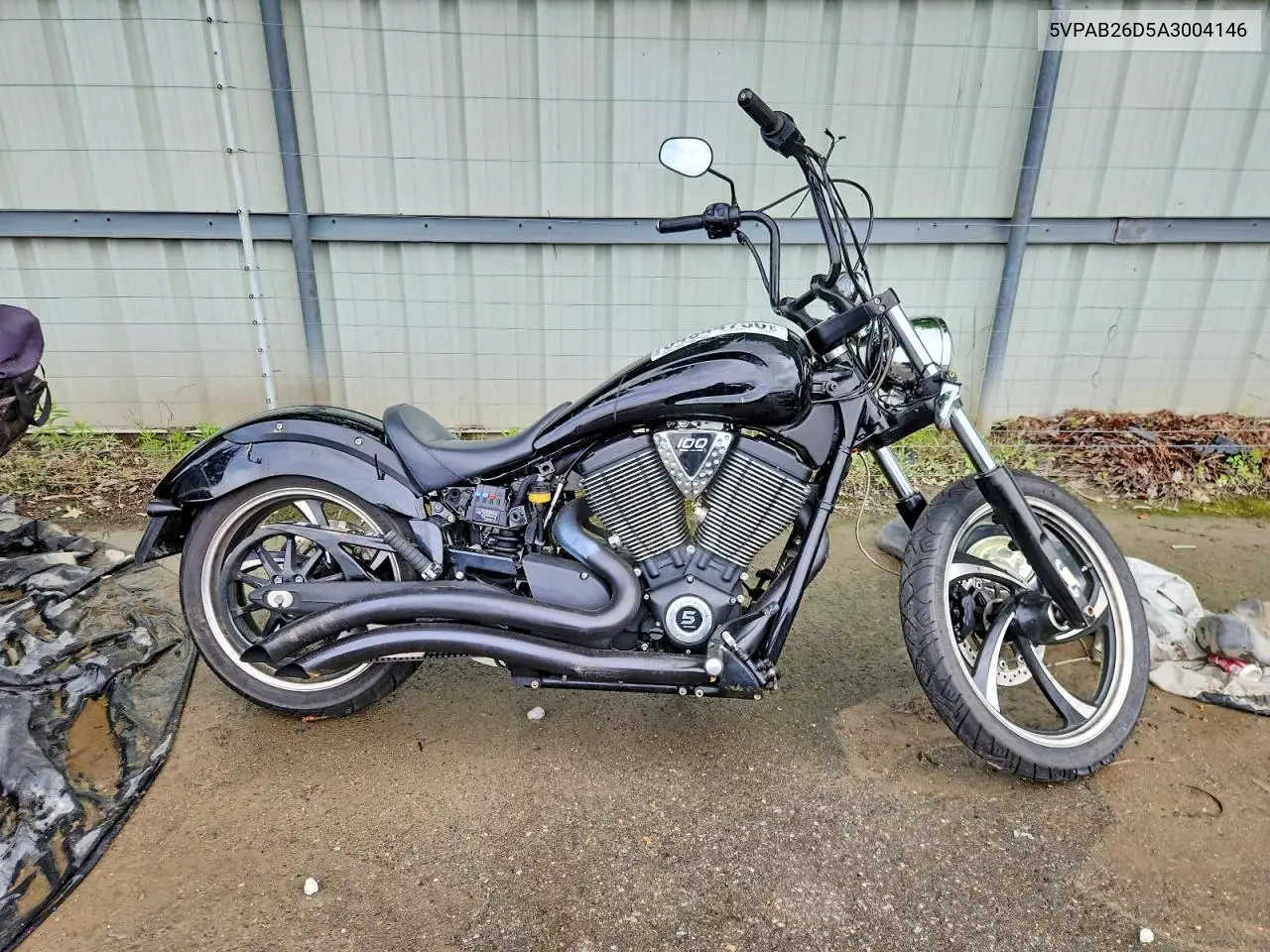 2010 Victory Motorcycles Vegas 8-Ball VIN: 5VPAB26D5A3004146 Lot: 54844756