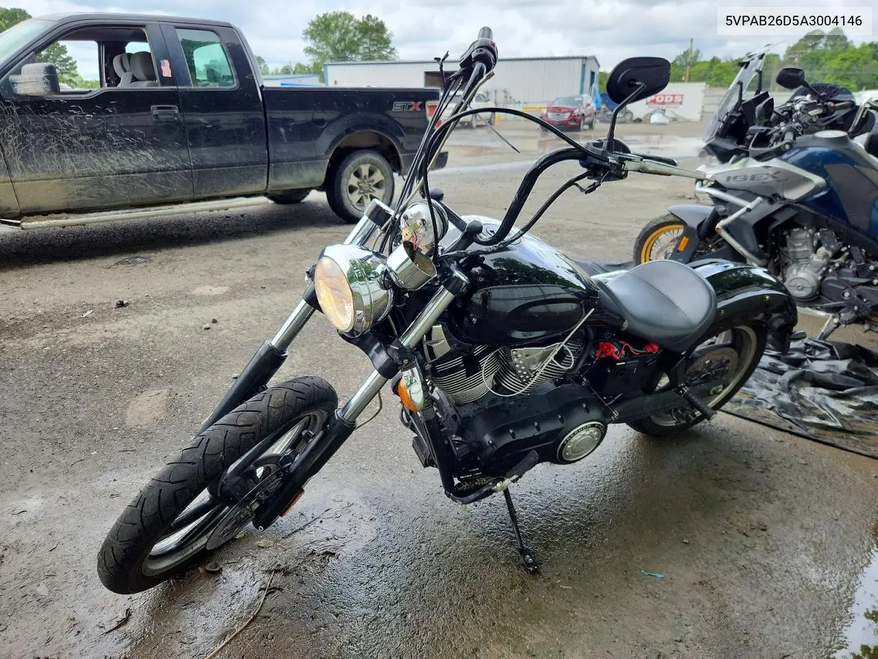 2010 Victory Motorcycles Vegas 8-Ball VIN: 5VPAB26D5A3004146 Lot: 54844756