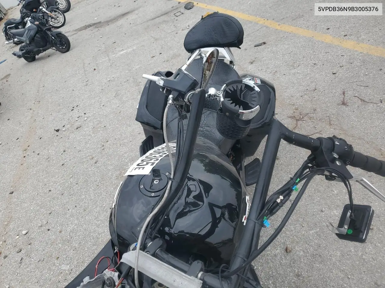 2011 Victory Motorcycles Cross Country Standard VIN: 5VPDB36N9B3005376 Lot: 60556365