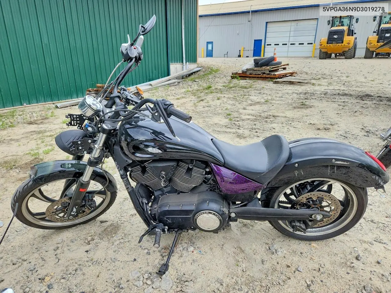 2013 Victory Motorcycles Vegas 8-Ball VIN: 5VPGA36N9D3019278 Lot: 55377316
