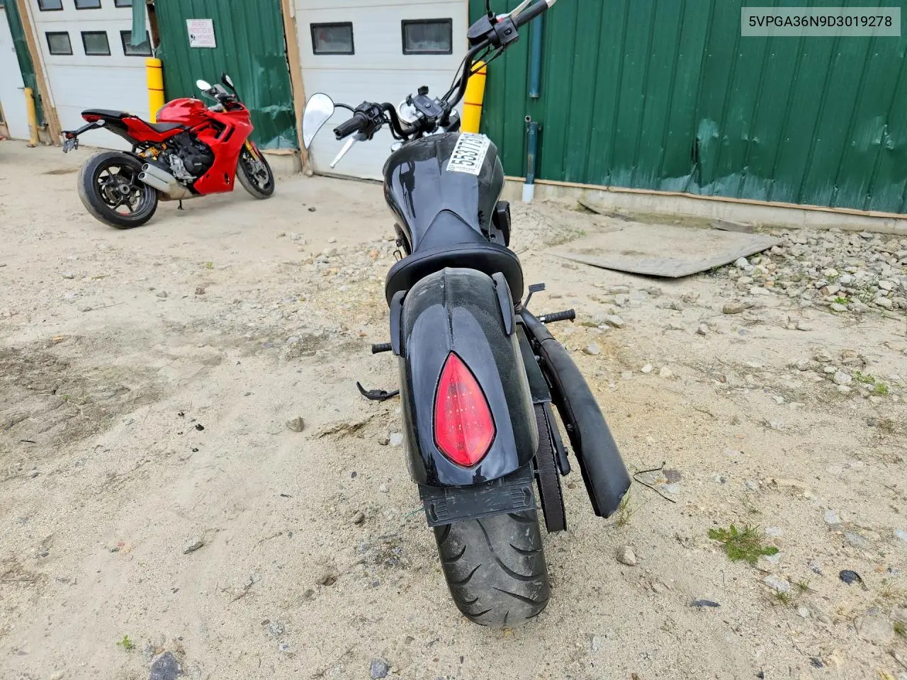 2013 Victory Motorcycles Vegas 8-Ball VIN: 5VPGA36N9D3019278 Lot: 55377316