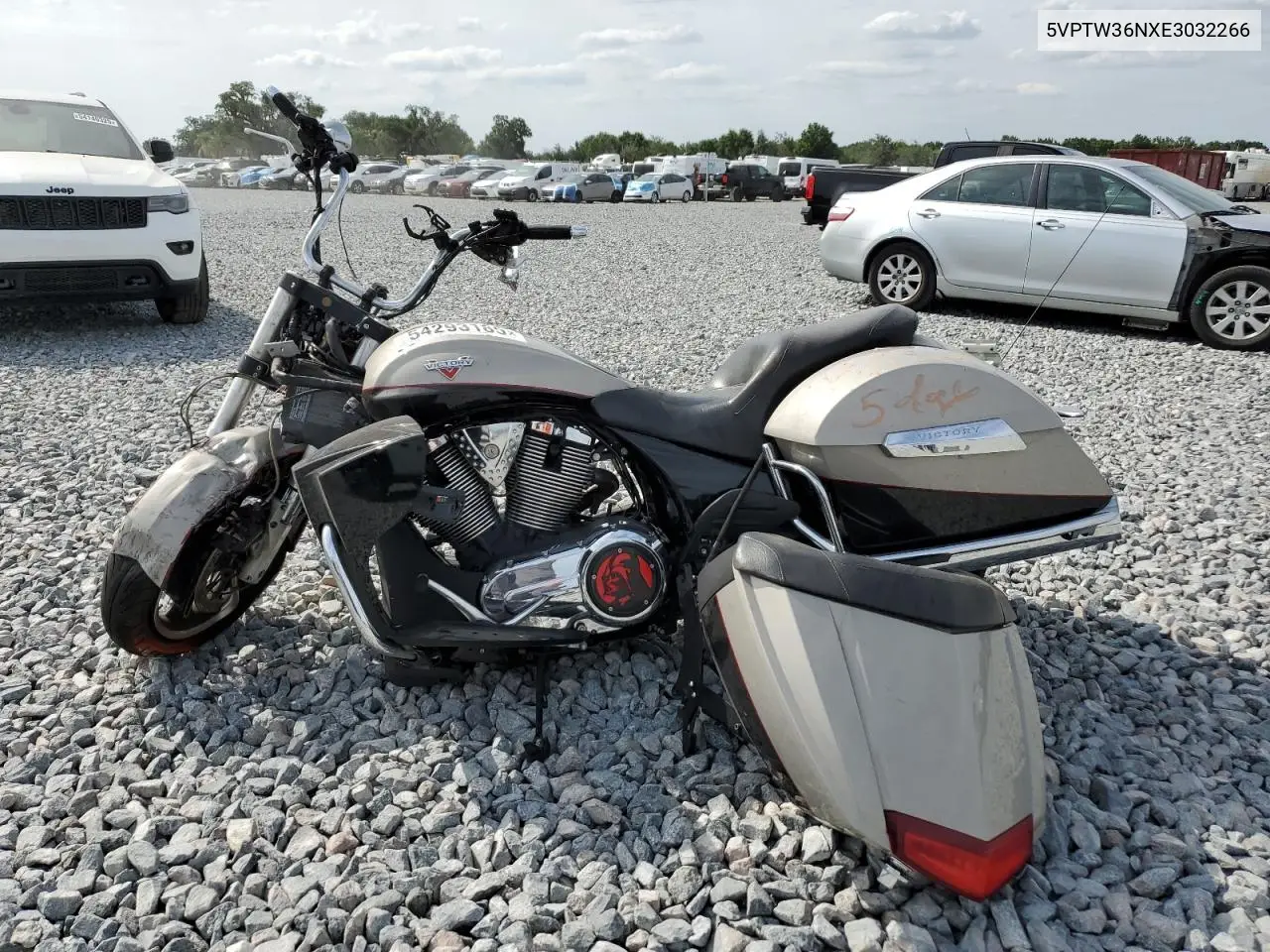 2014 Vico Motorcycle VIN: 5VPTW36NXE3032266 Lot: 54293185