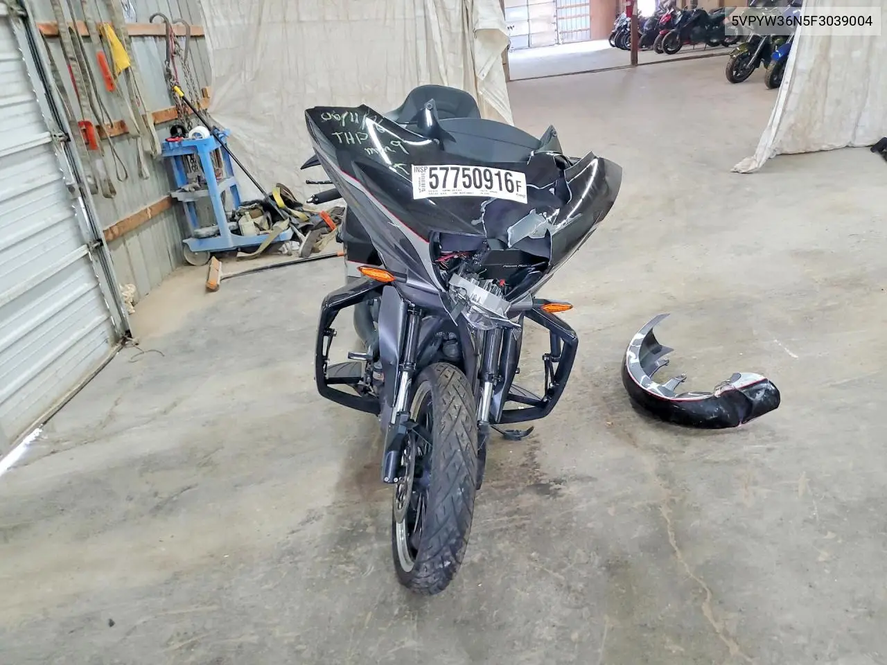 2015 Victory Motorcycles Magnum VIN: 5VPYW36N5F3039004 Lot: 57750916