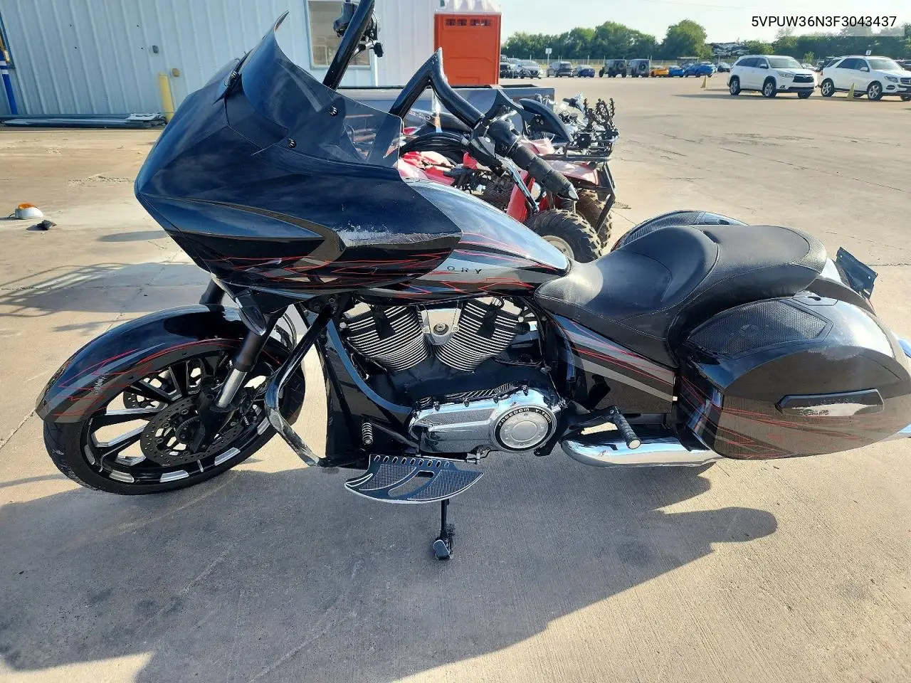 2015 Victory Motorcycles Magnum X-1 VIN: 5VPUW36N3F3043437 Lot: 59612726