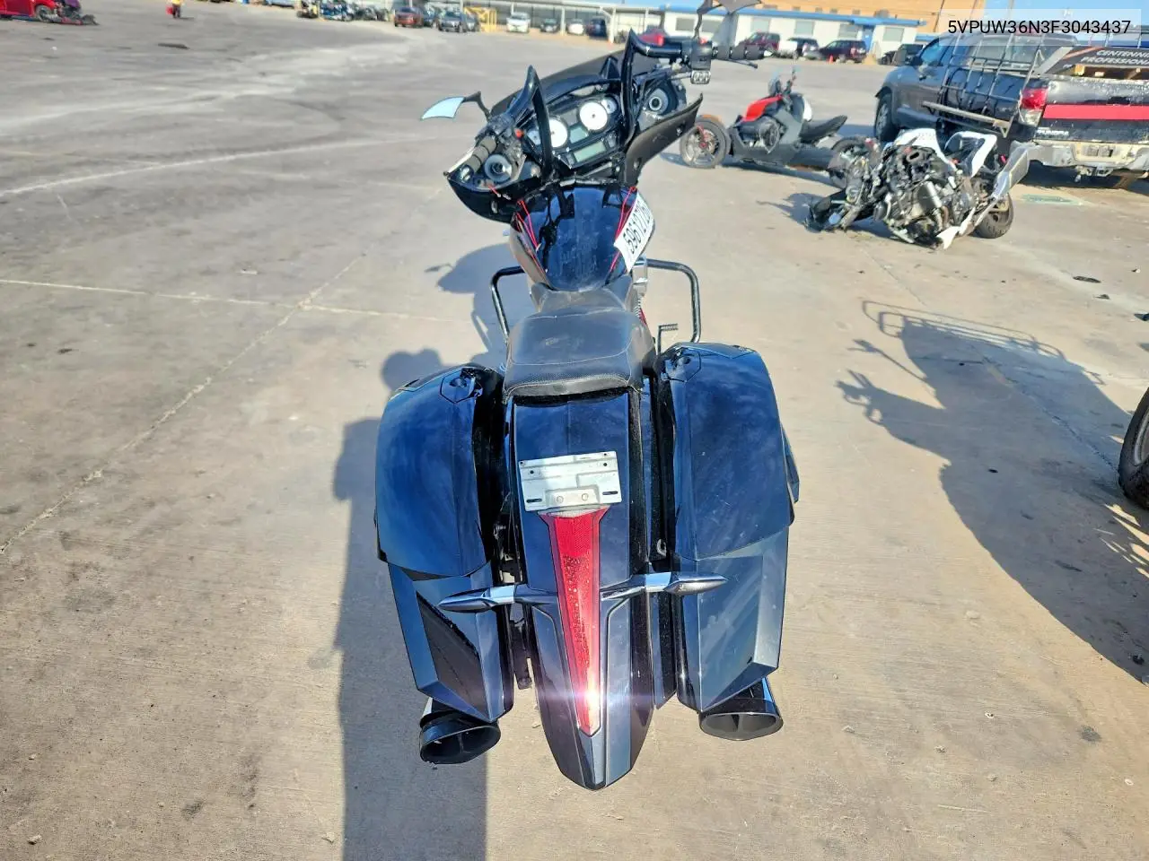 2015 Victory Motorcycles Magnum X-1 VIN: 5VPUW36N3F3043437 Lot: 59612726