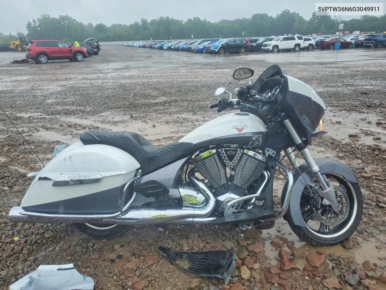 2016 Victory Motorcycles Cross Country Tour VIN: 5VPTW36N6G3049911 Lot: 57415306