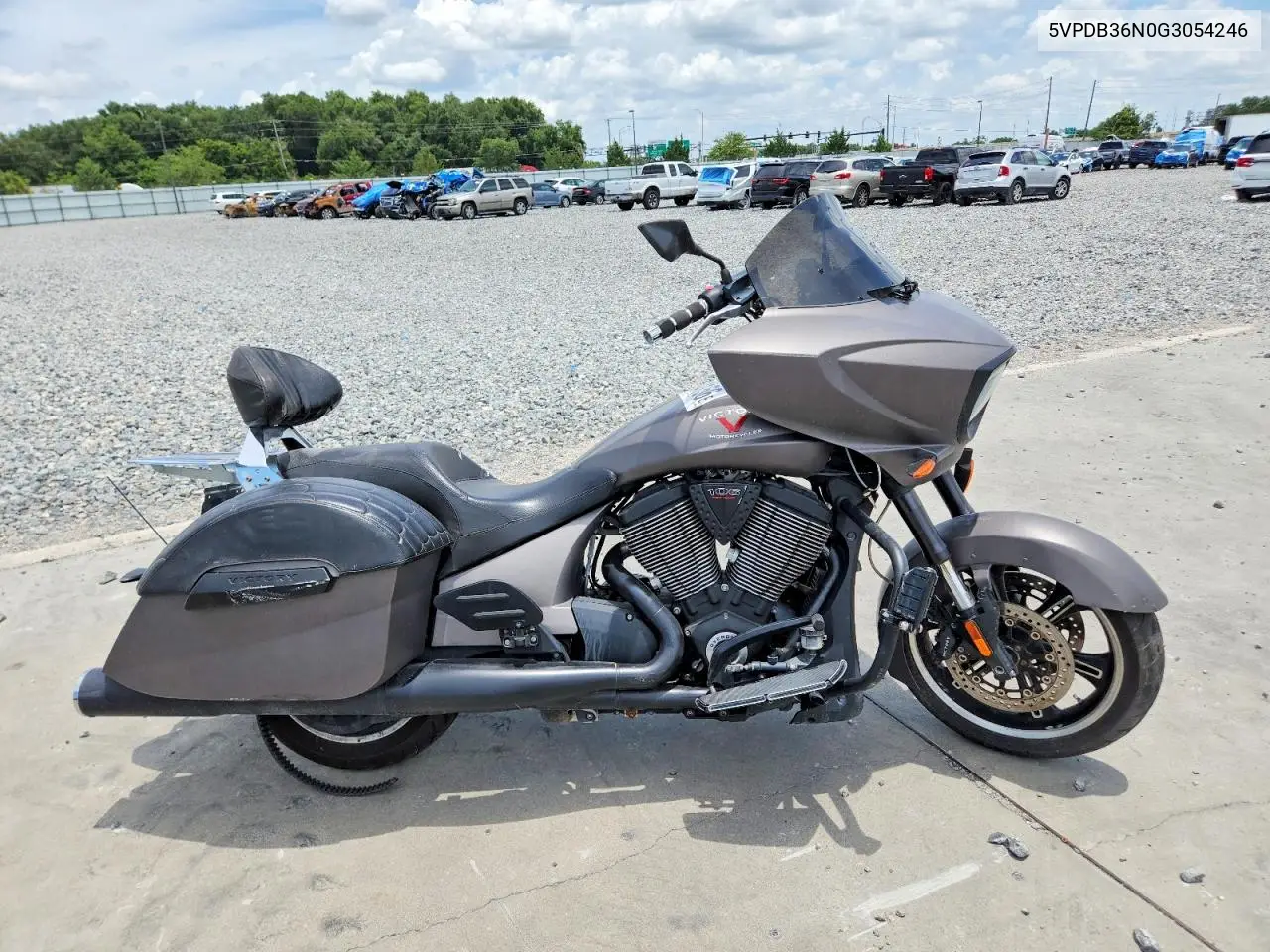 2016 Victory Cross Country VIN: 5VPDB36N0G3054246 Lot: 57604156