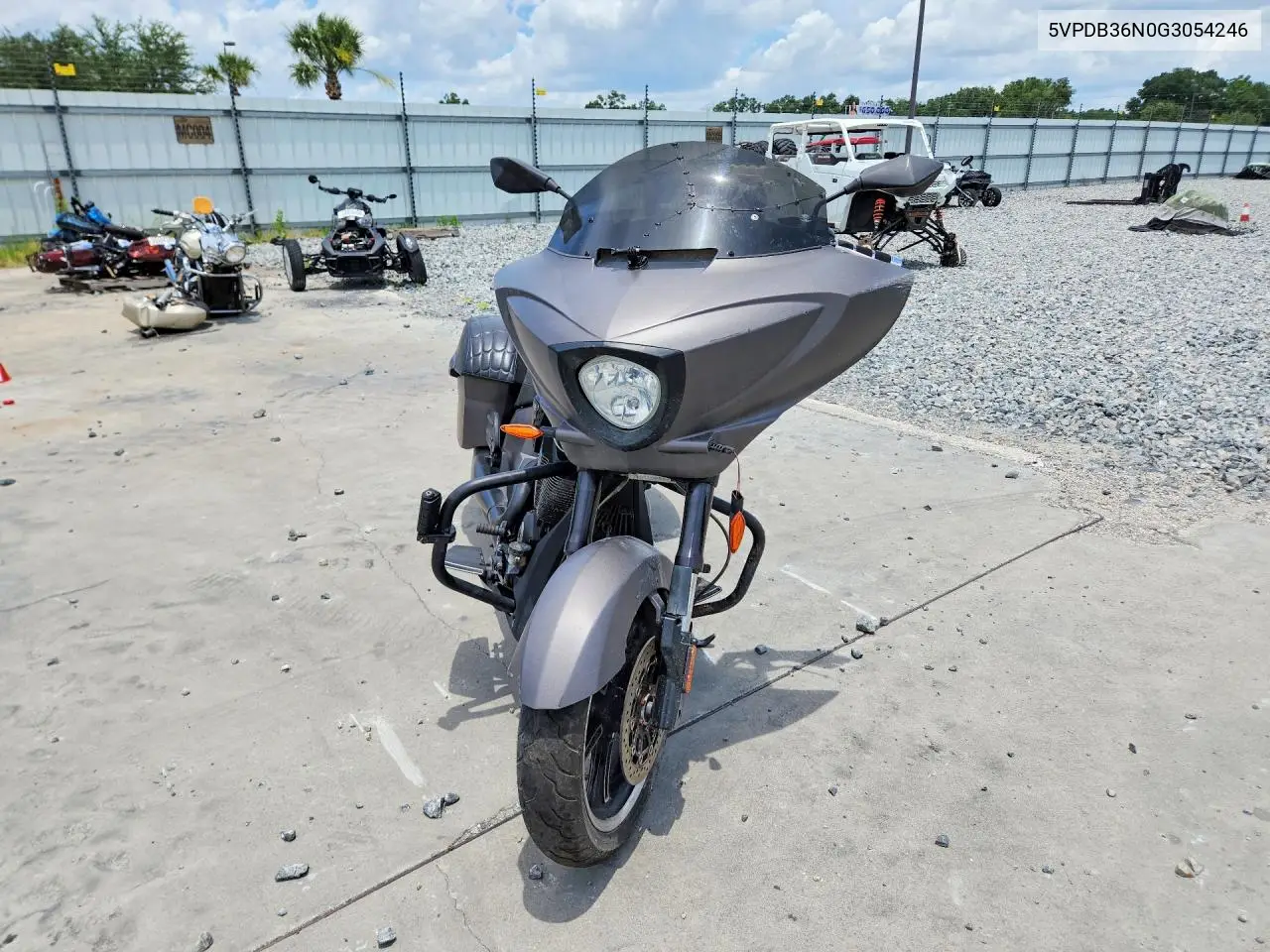 2016 Victory Cross Country VIN: 5VPDB36N0G3054246 Lot: 57604156