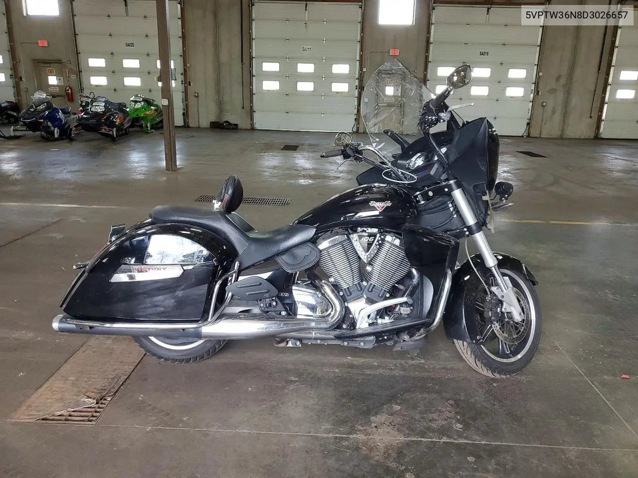 2013 Victory Motorcycles Cross Country Tour VIN: 5VPTW36N8D3026657 Lot: 55623646
