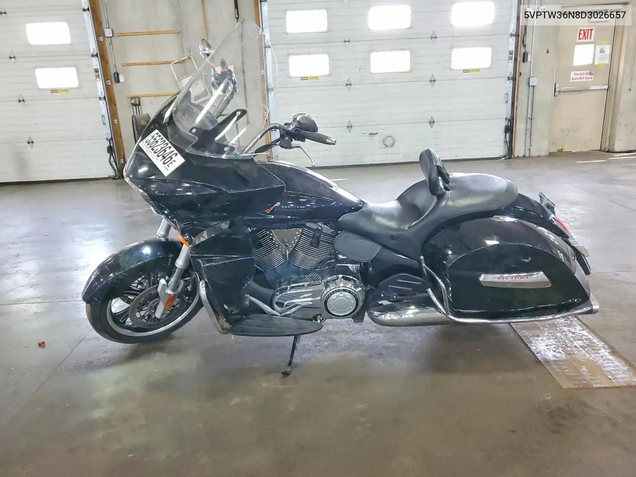 2013 Victory Motorcycles Cross Country Tour VIN: 5VPTW36N8D3026657 Lot: 55623646