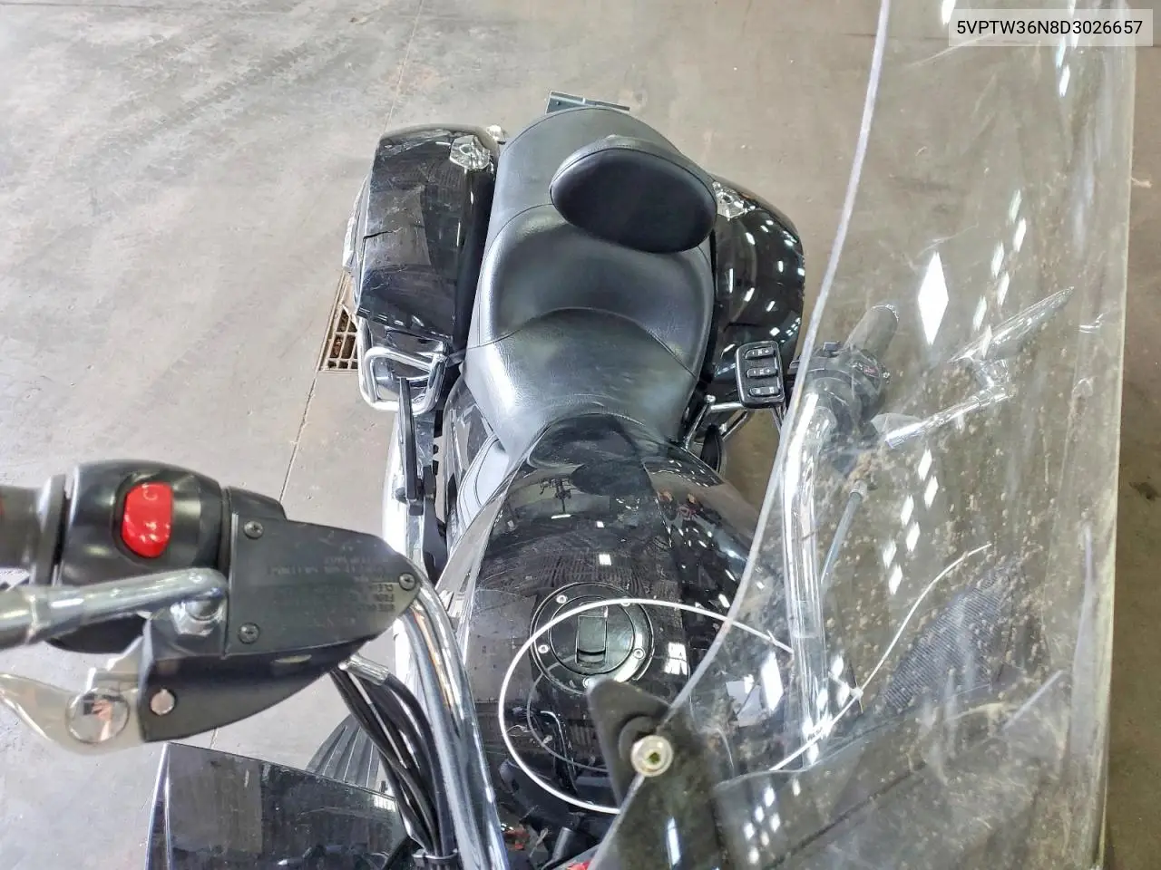 2013 Victory Motorcycles Cross Country Tour VIN: 5VPTW36N8D3026657 Lot: 55623646