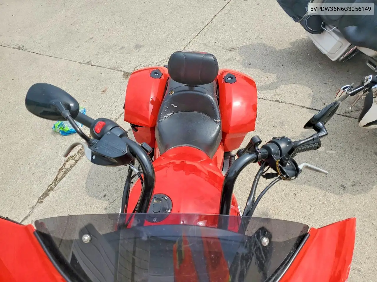 2016 Victory Motorcycles Cross Country Abs VIN: 5VPDW36N6G3056149 Lot: 60091826