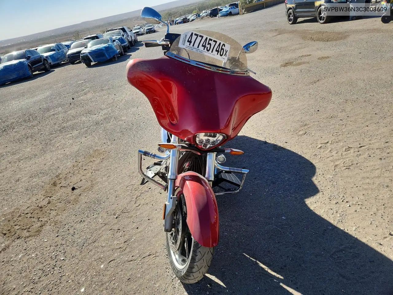 2012 Victory Motorcycles Cross Roads Custom VIN: 5VPBW36N3C3008609 Lot: 47745746