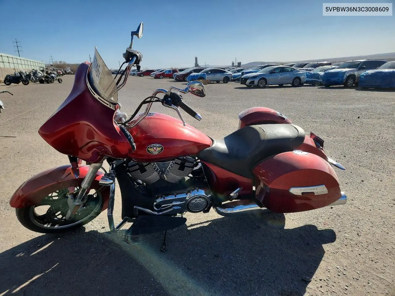 2012 Victory Motorcycles Cross Roads Custom VIN: 5VPBW36N3C3008609 Lot: 47745746