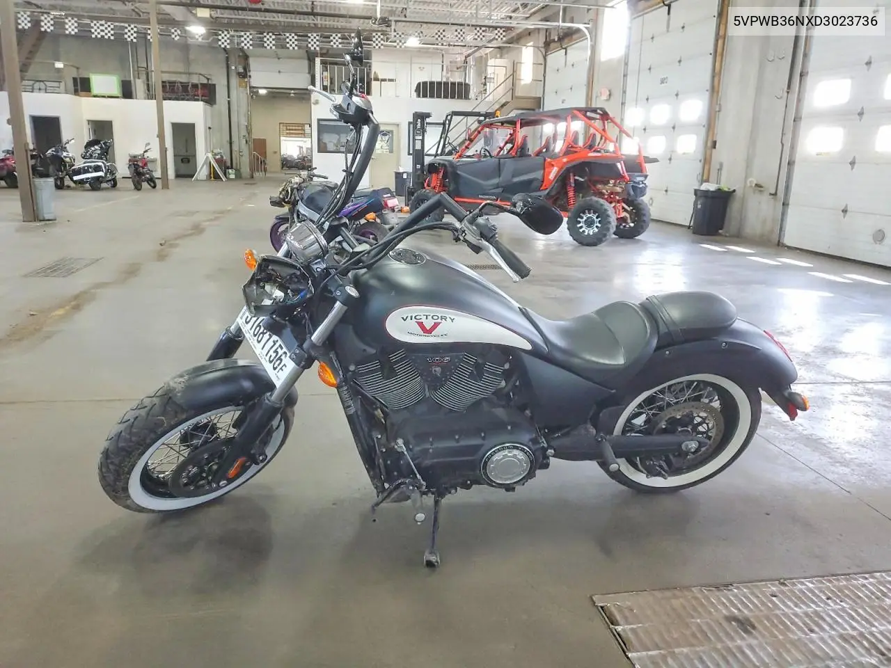 2013 Victory Motorcycles High-Ball VIN: 5VPWB36NXD3023736 Lot: 51681156