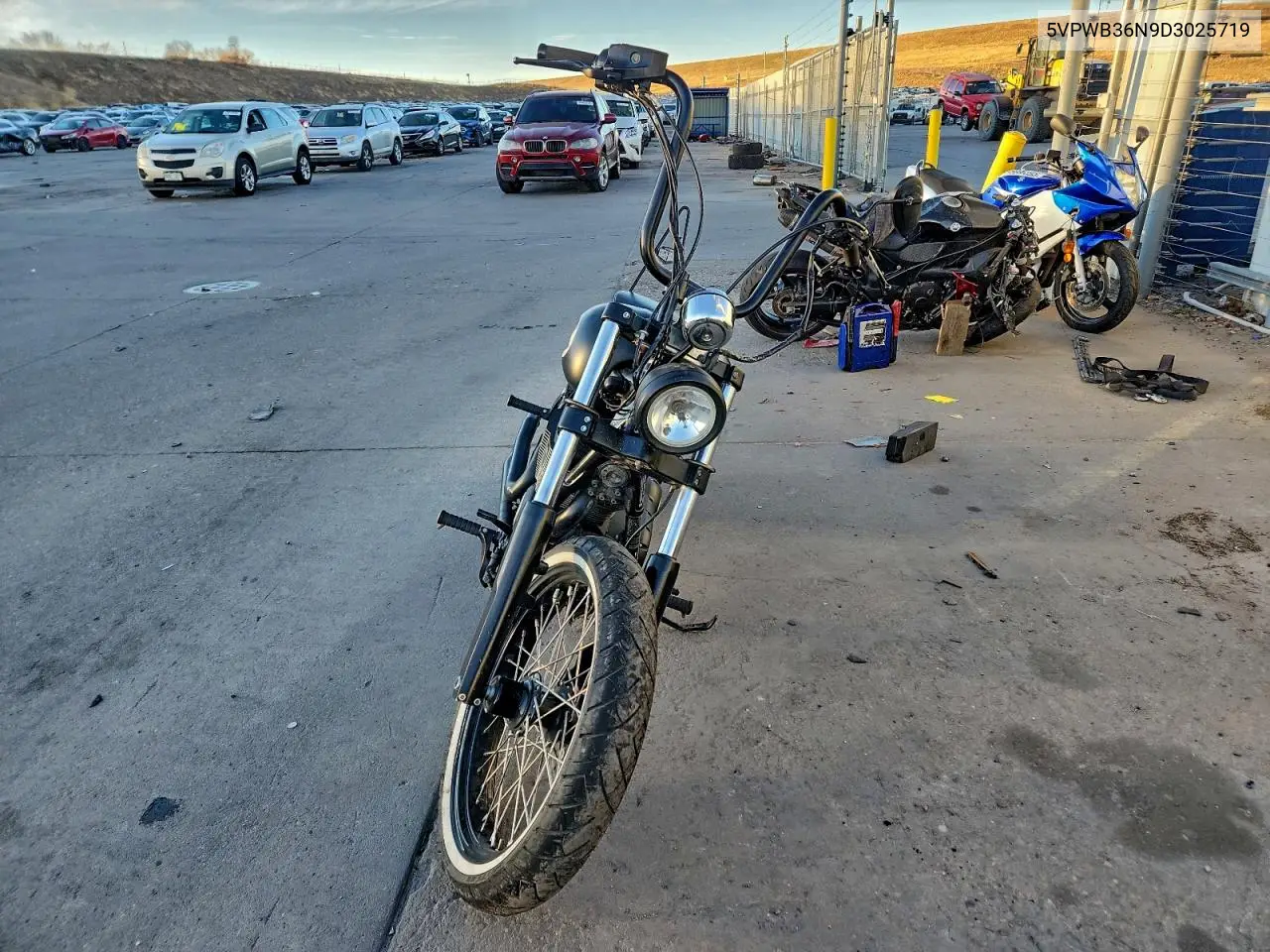 2013 Victory Motorcycles High-Ball VIN: 5VPWB36N9D3025719 Lot: 97940535