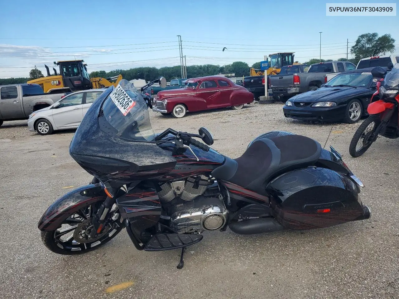 2015 Victory Motorcycles Magnum X-1 VIN: 5VPUW36N7F3043909 Lot: 54902636