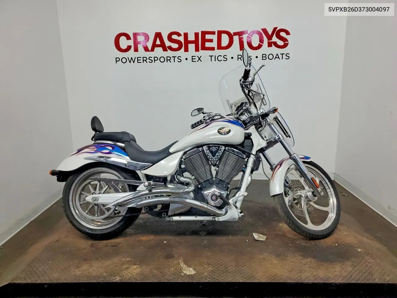 2007 Victory Motorcycles Vegas Jackpot VIN: 5VPXB26D373004097 Lot: 60794886