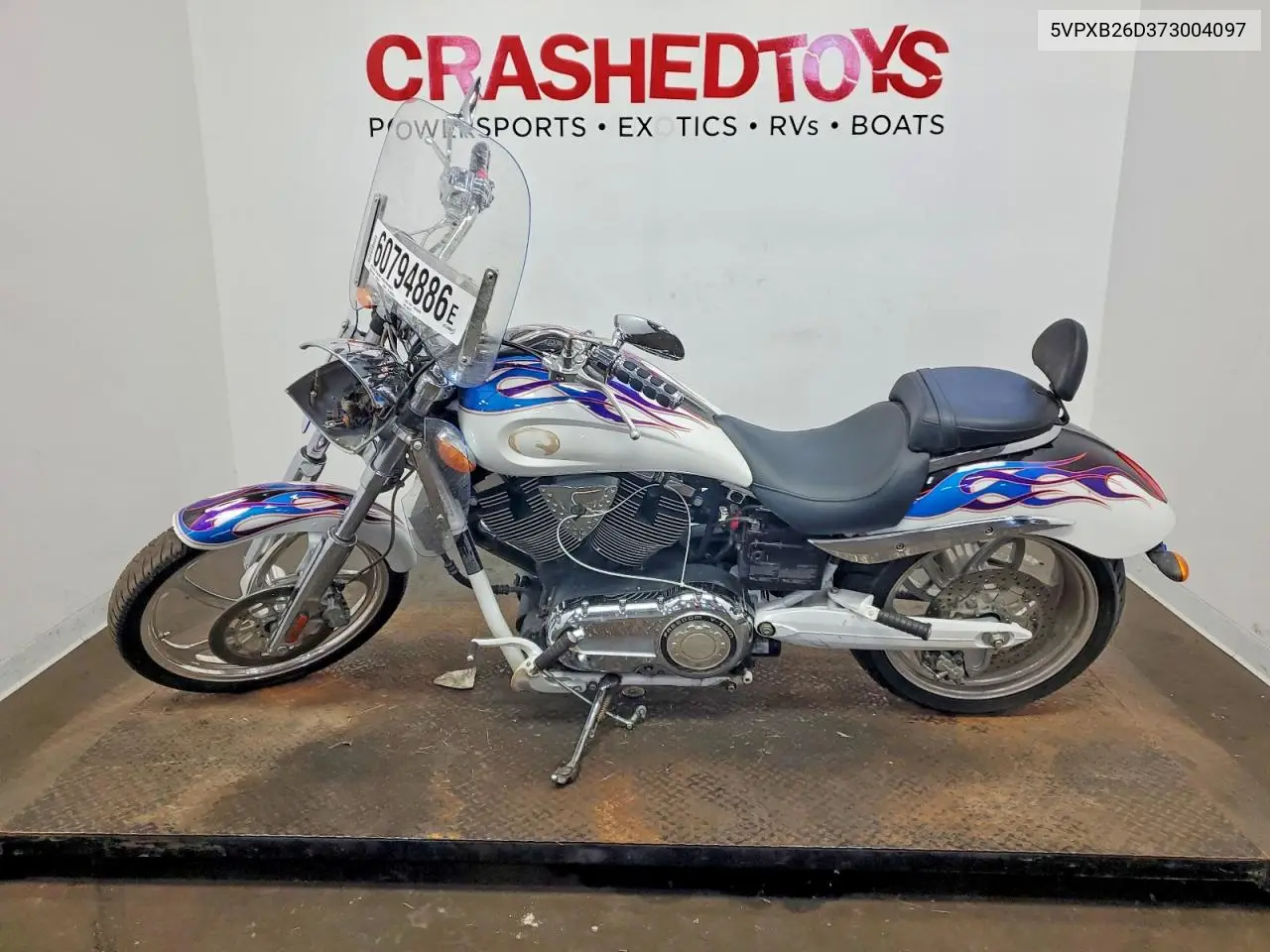 2007 Victory Motorcycles Vegas Jackpot VIN: 5VPXB26D373004097 Lot: 60794886
