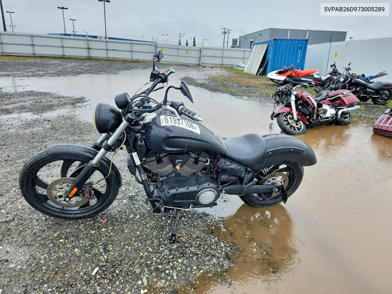 2007 Victory Motorcycles Vegas 8-Ball VIN: 5VPAB26D973005289 Lot: 61937106