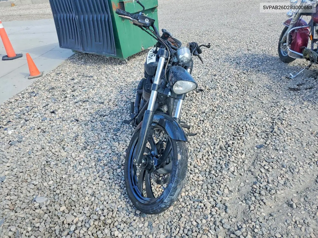 2008 Victory Motorcycles Vegas 8-Ball VIN: 5VPAB26D283000663 Lot: 58885816